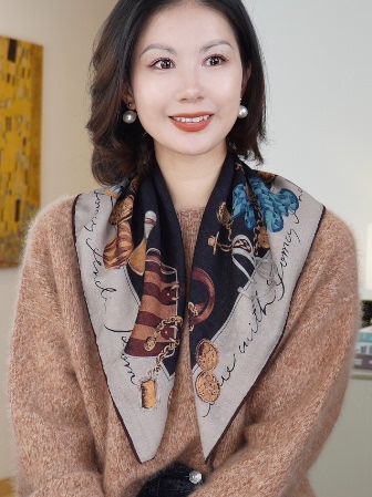 وشاح نسائي للرقبة 65 سم، باندا - مراجعة Winter Clothing Hong Kong وسعره