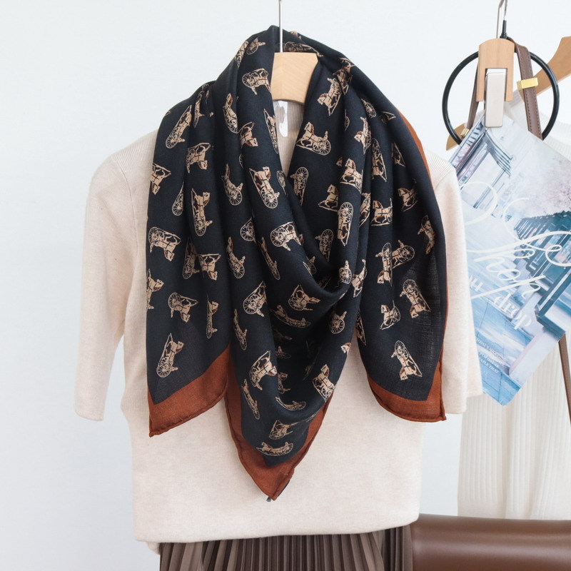 وشاح من مزيج الحرير والصوف، شا - مراجعة Winter Clothing Hong Kong وسعره