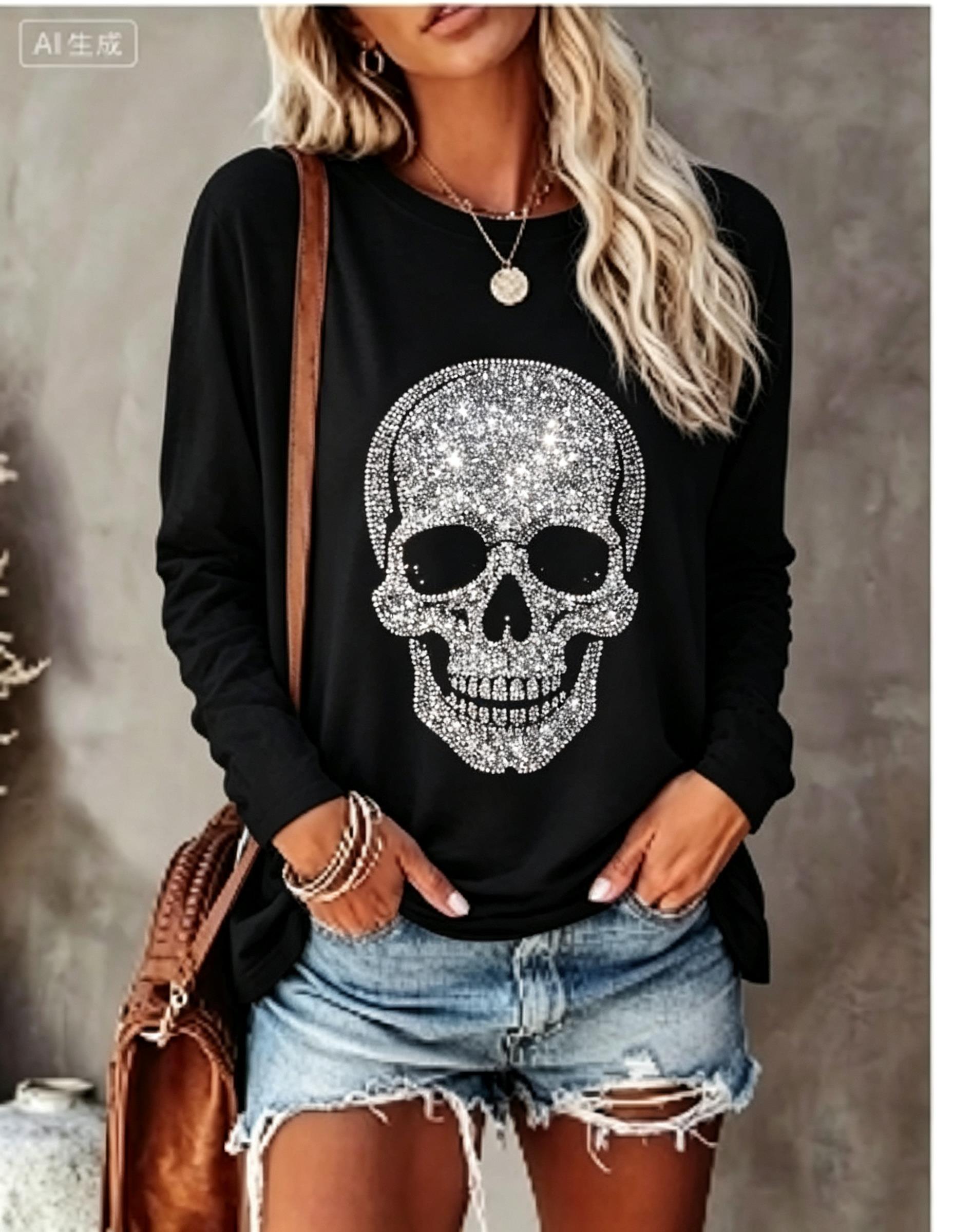 قميص نسائي بأكمام طويلة مزين ب - مراجعة Winter Clothing For Women وسعره