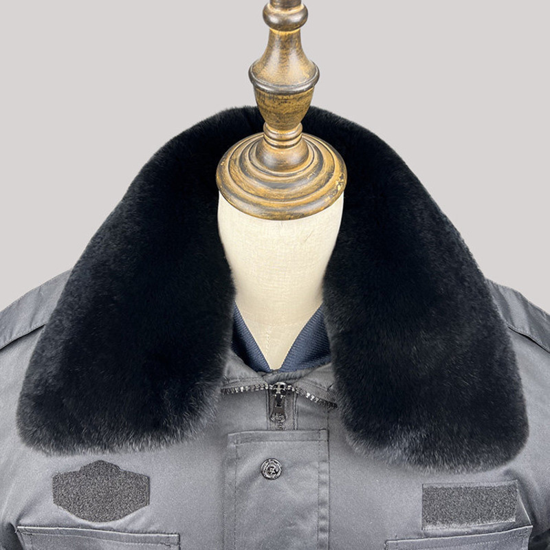ياقة من فرو الأرانب ريكس 100٪  - مراجعة Winter Clothing Pk وسعره