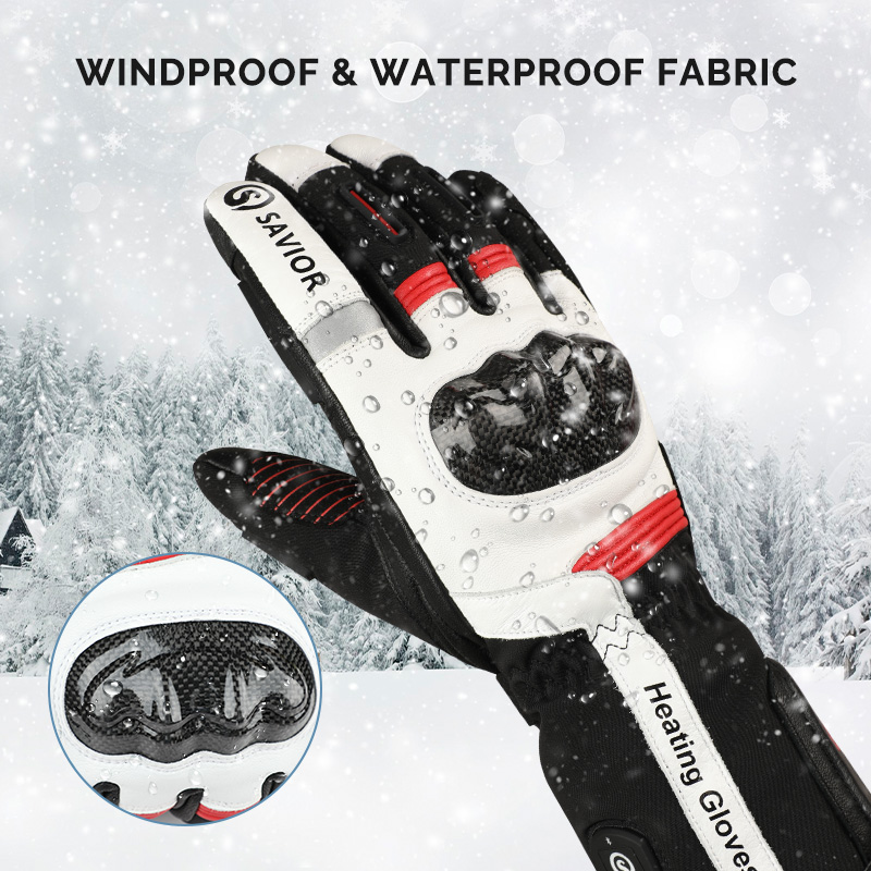 قفازات دراجات نارية شتوية تعمل - مراجعة Heated Gloves Electric وسعره